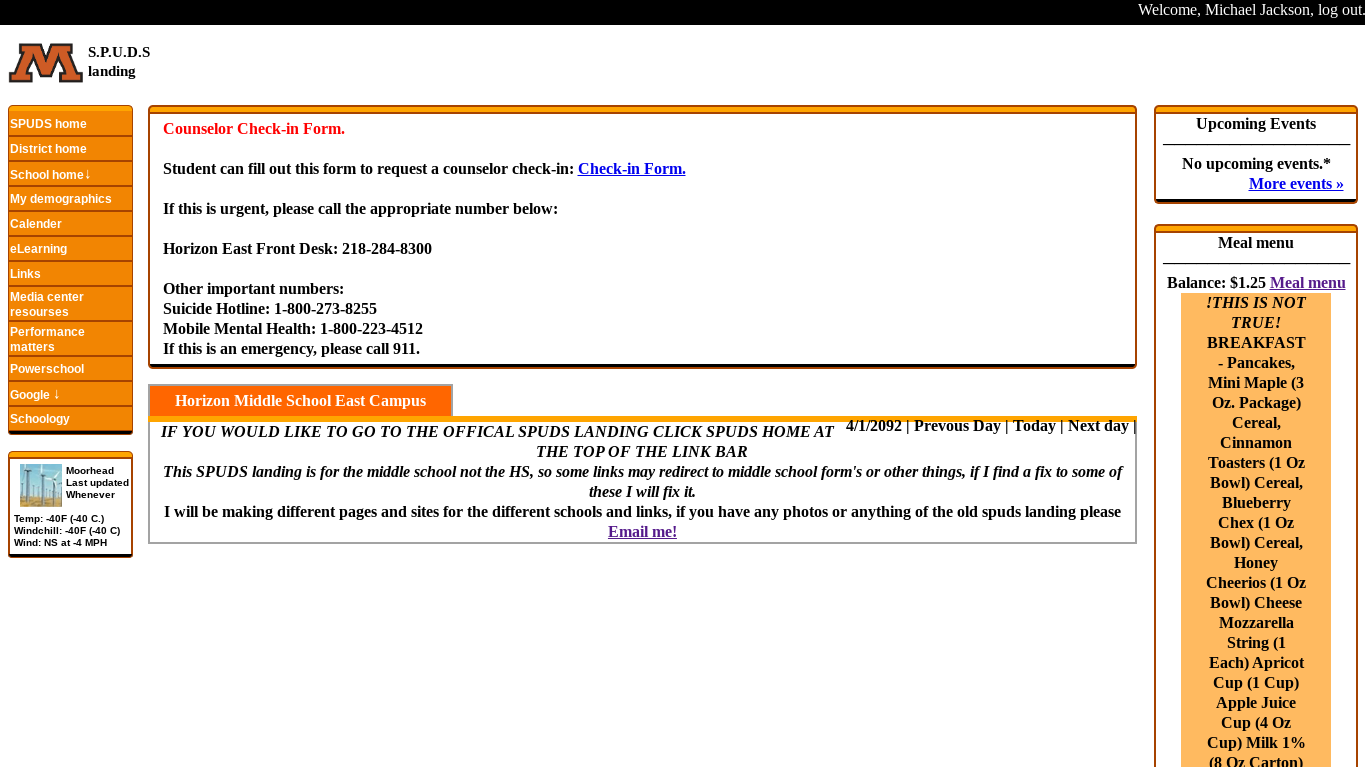 The Old Spuds Landing Remake as of 1/15/2025